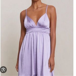 A.L.C A.L.C Rhodes Satin Dress in Purple | NWTO | Size 8